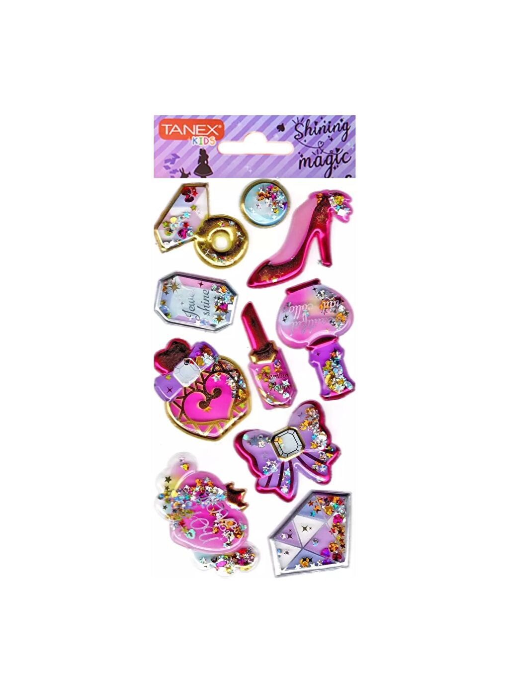 Kids Balloon Pullu Sticker 10 Parça (26067)