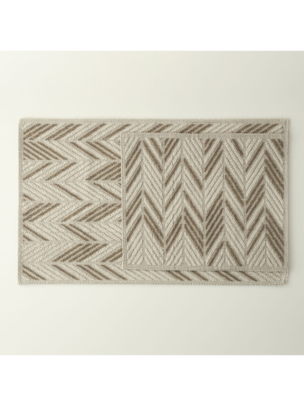 Bej %100 Pamuk Corner Paspas Takımı Vizon (60x100 cm)