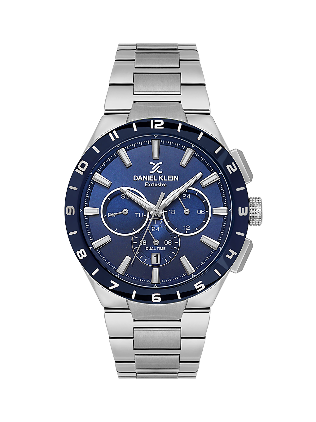 Lacivert DK.1.14079-7 Exclusive Erkek Kol Saati