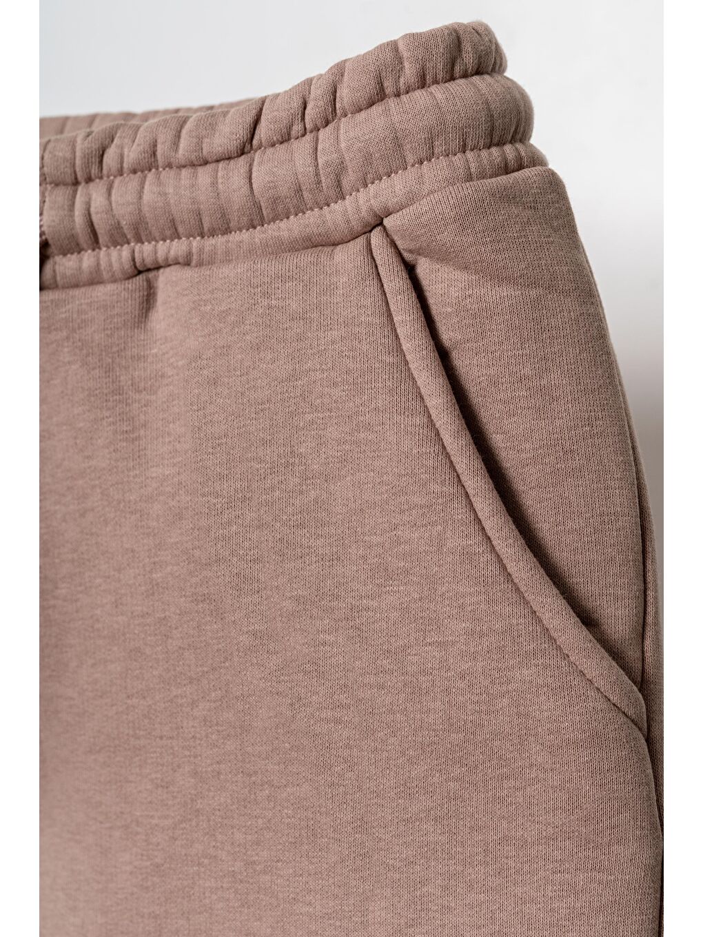 Bej 3 İp Basic Erkek Çocuk Eşofman Altı-2