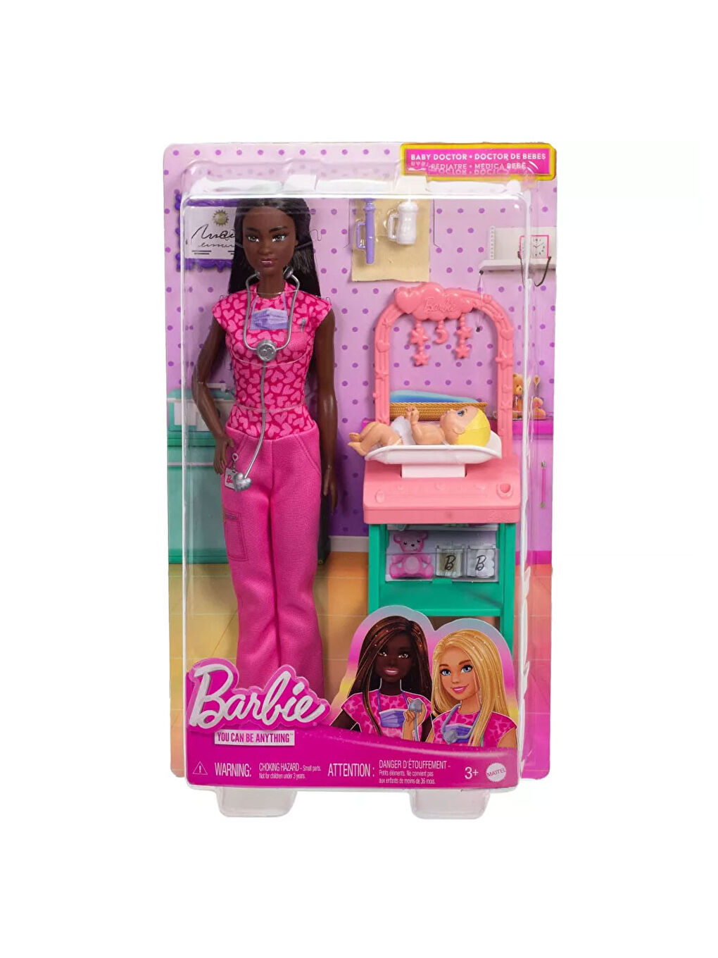 Barbie Bakım Temalı Kariyer Oyun Setleri JCR71-JCR73