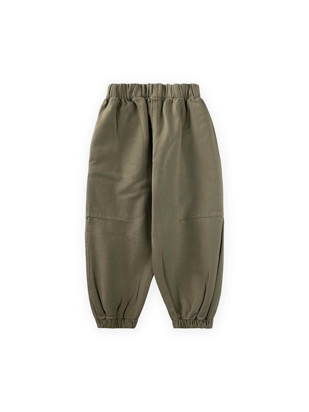 Dizi Pensli Gabardin Pantolon 2-7 Yaş Haki Yeşil-1