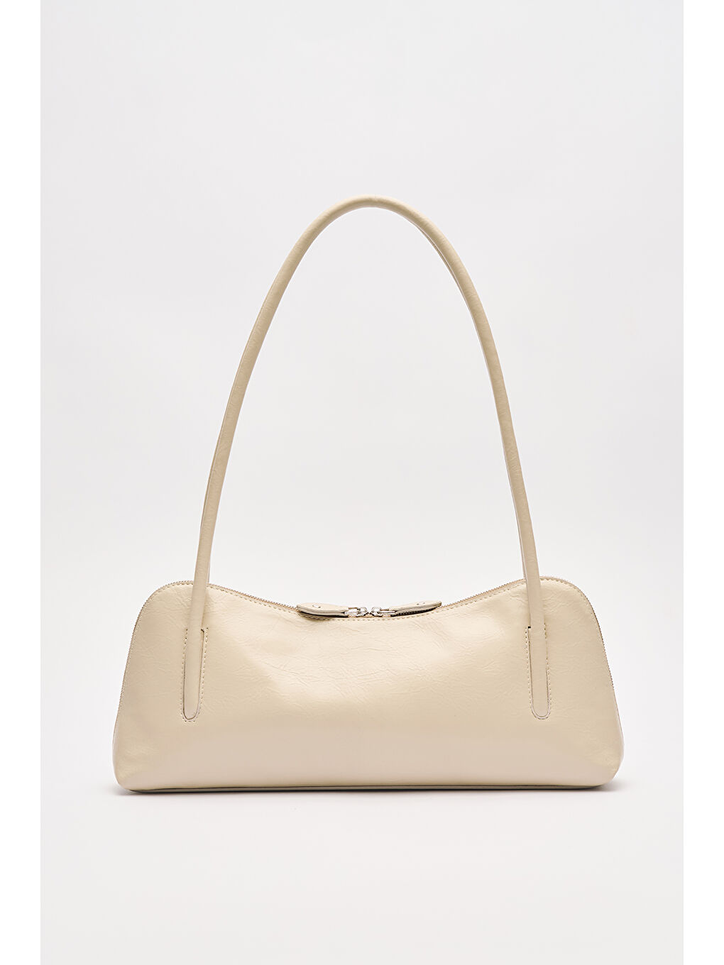 Bej Kera Baget Çanta Taş-4