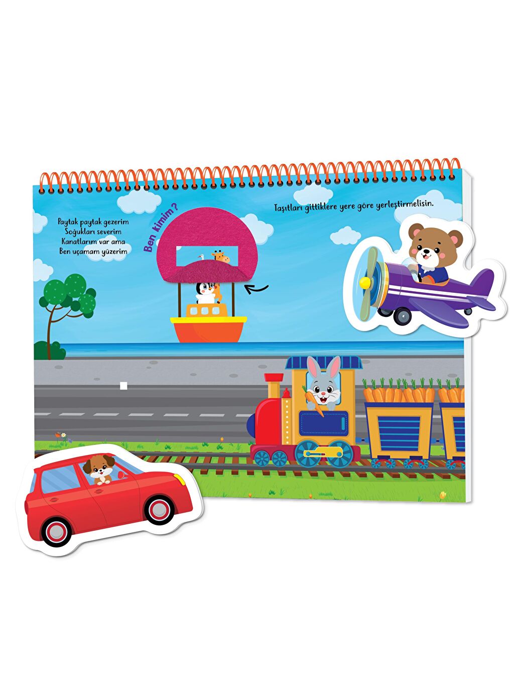 İlk Cırt Cırtlı - Keçeli Etkinlik Kitabım (12-20 Ay)-2