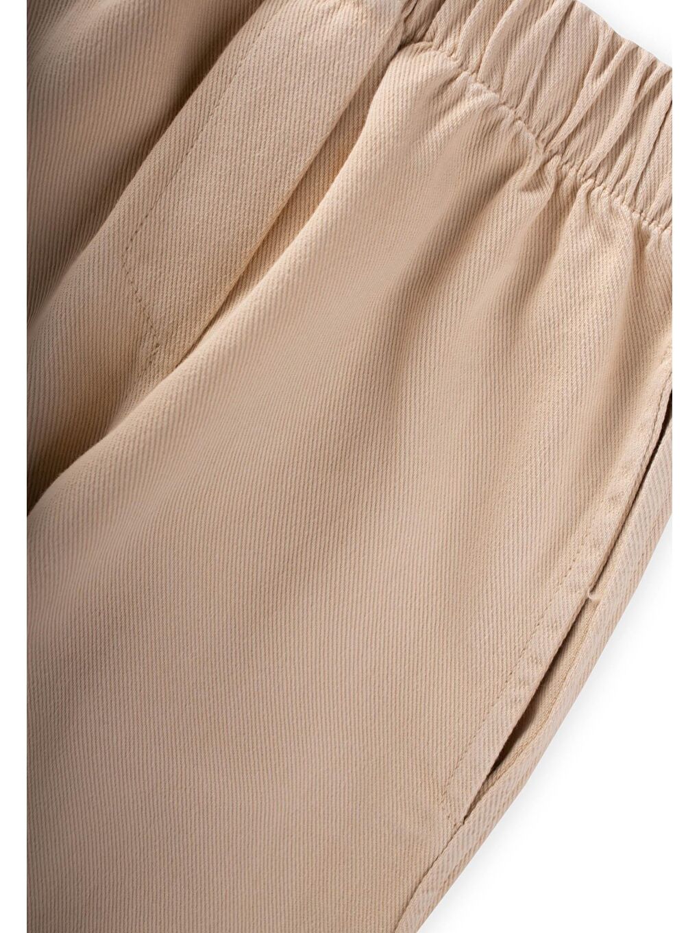 Dizi Pensli Gabardin Pantolon 2-7 Yaş Bej-2