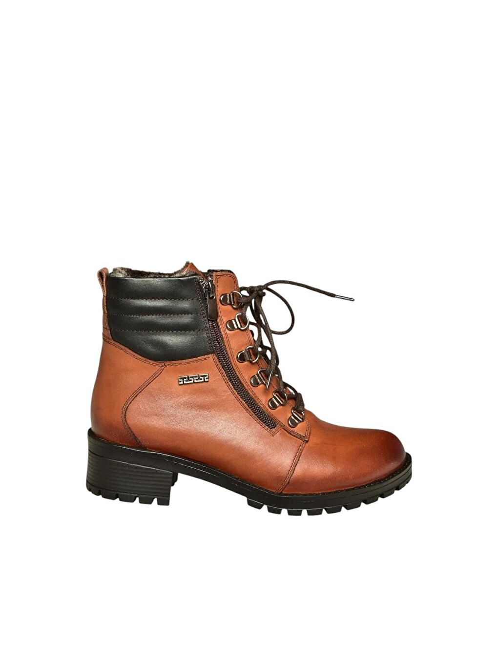 Kahverengi Taba Kadın Bot V555085503-4