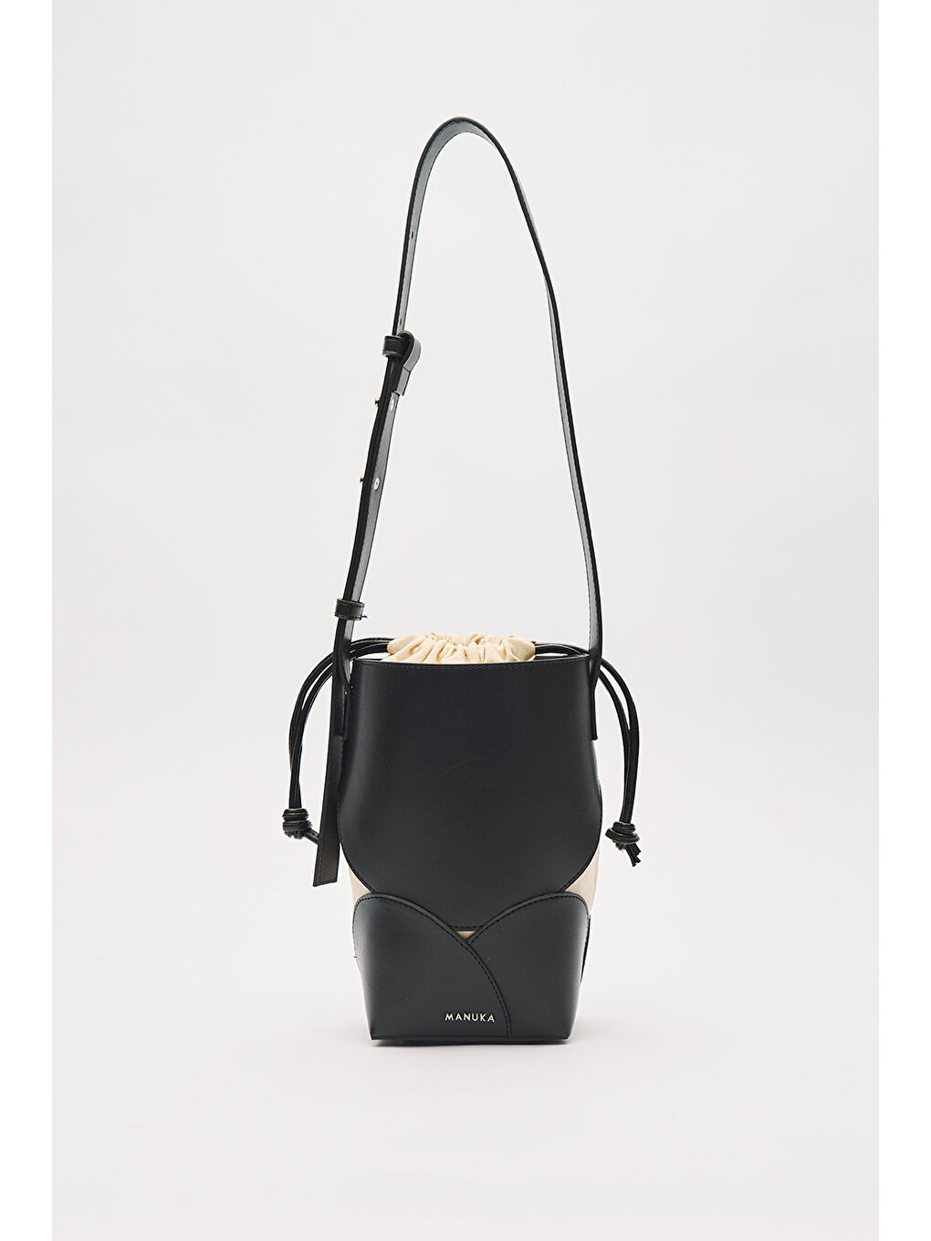 Lıona Kanvas Keseli Çanta Siyah