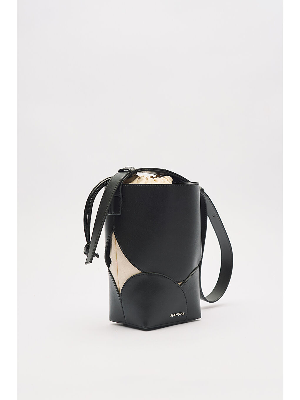 Lıona Kanvas Keseli Çanta Siyah-1