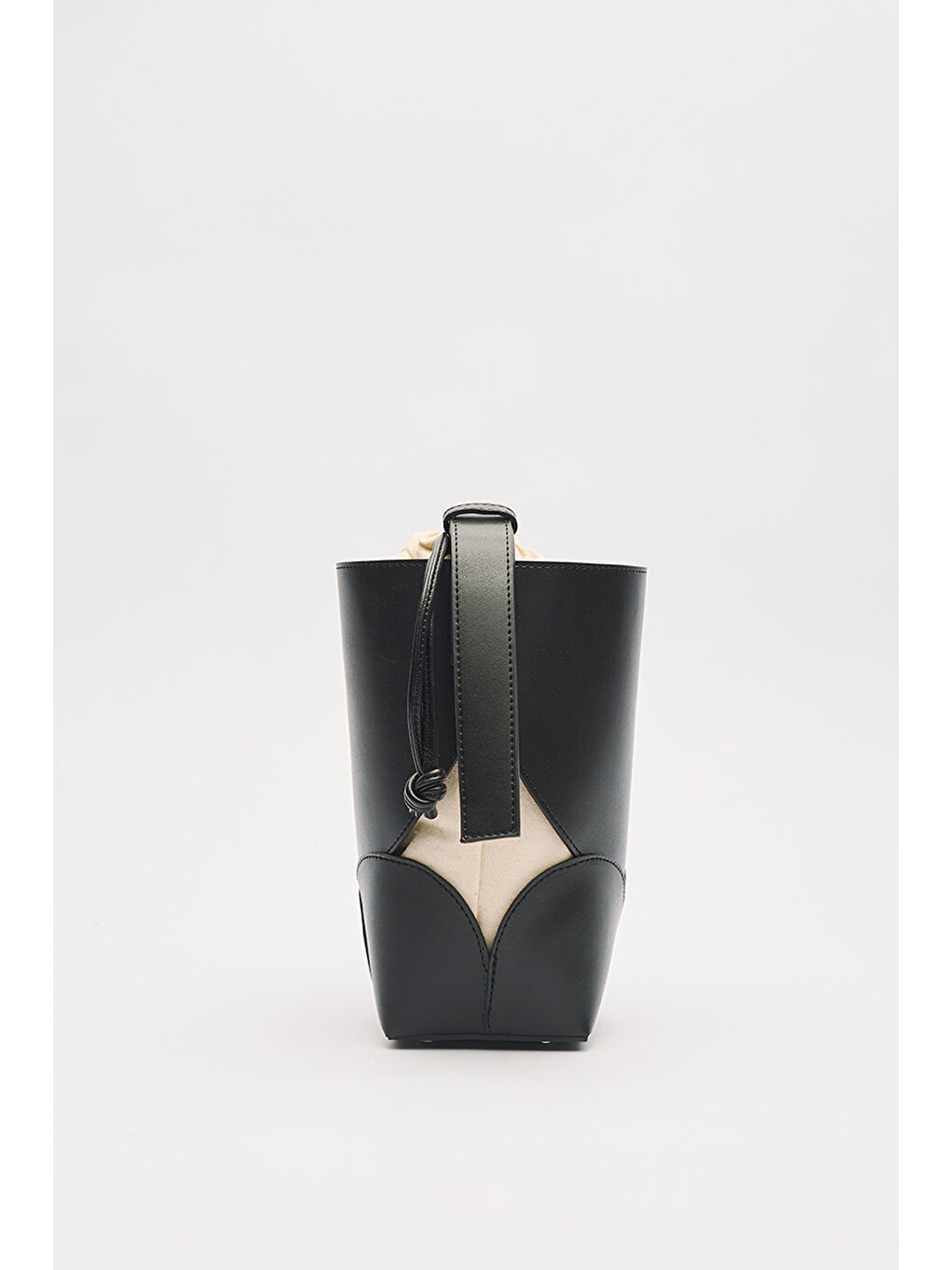 Lıona Kanvas Keseli Çanta Siyah-2