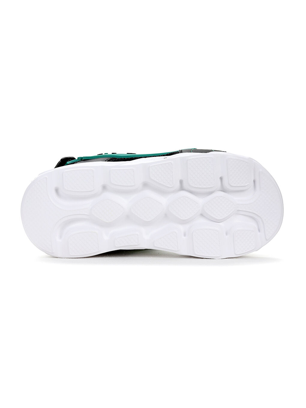 Siyah Arnı Günlük Işıklı Cırtlı Erkek Çocuk Sandalet Ayakkabı-4