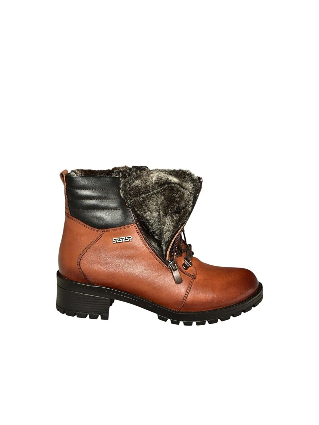 Kahverengi Taba Kadın Bot V555085503-6