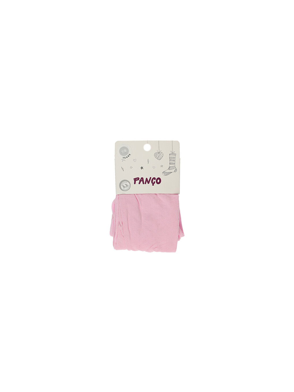 Pembe Kız Çocuk Micro Külotlu Çorap-2