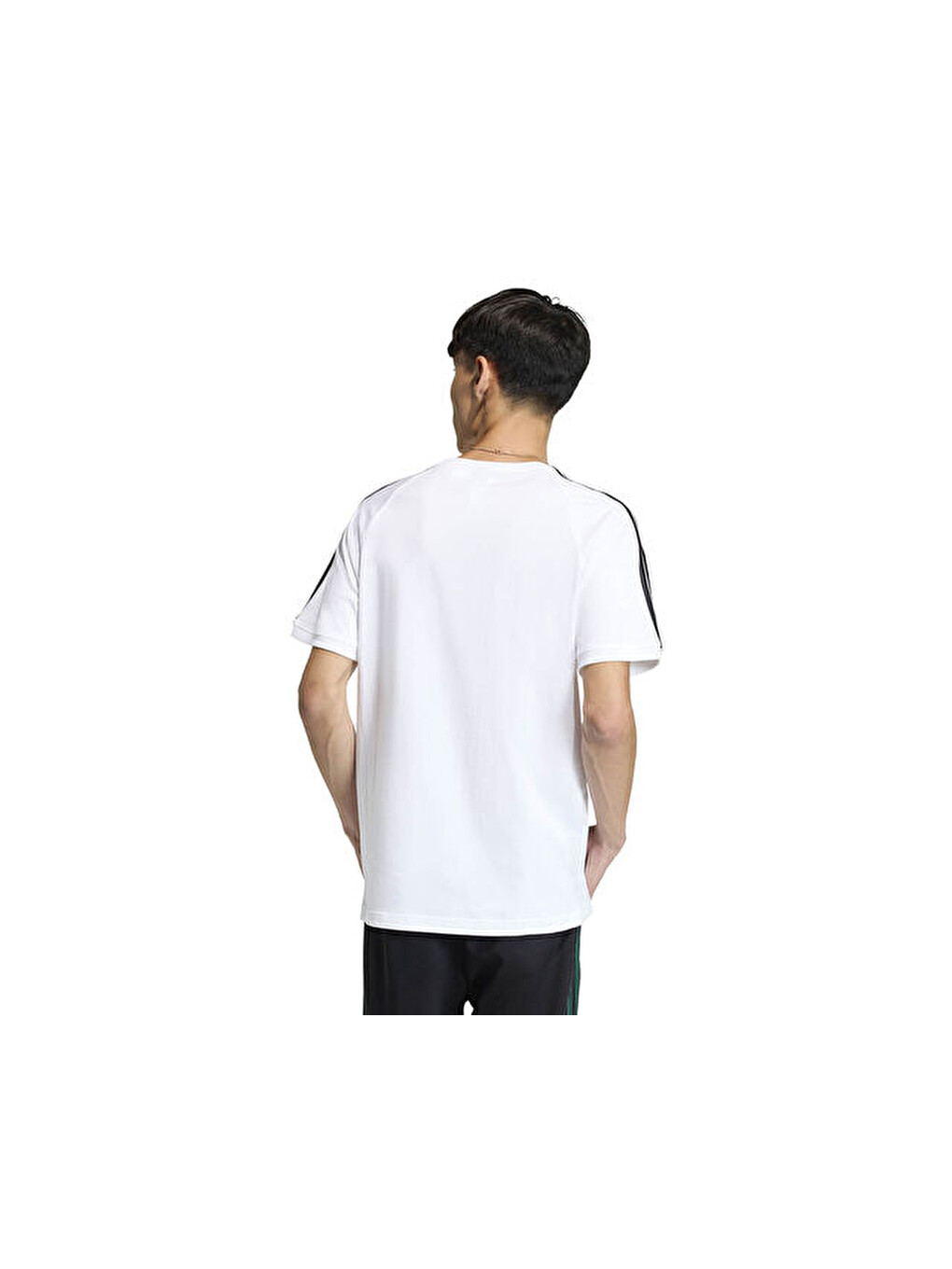Monogram 3s T Erkek Günlük Tişört Kd1360 Beyaz-1
