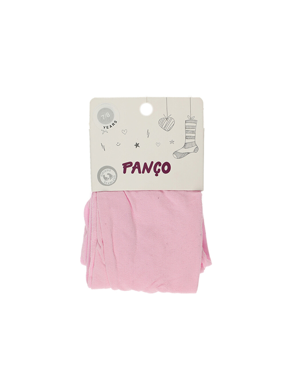 Pembe Kız Çocuk Micro Külotlu Çorap-3