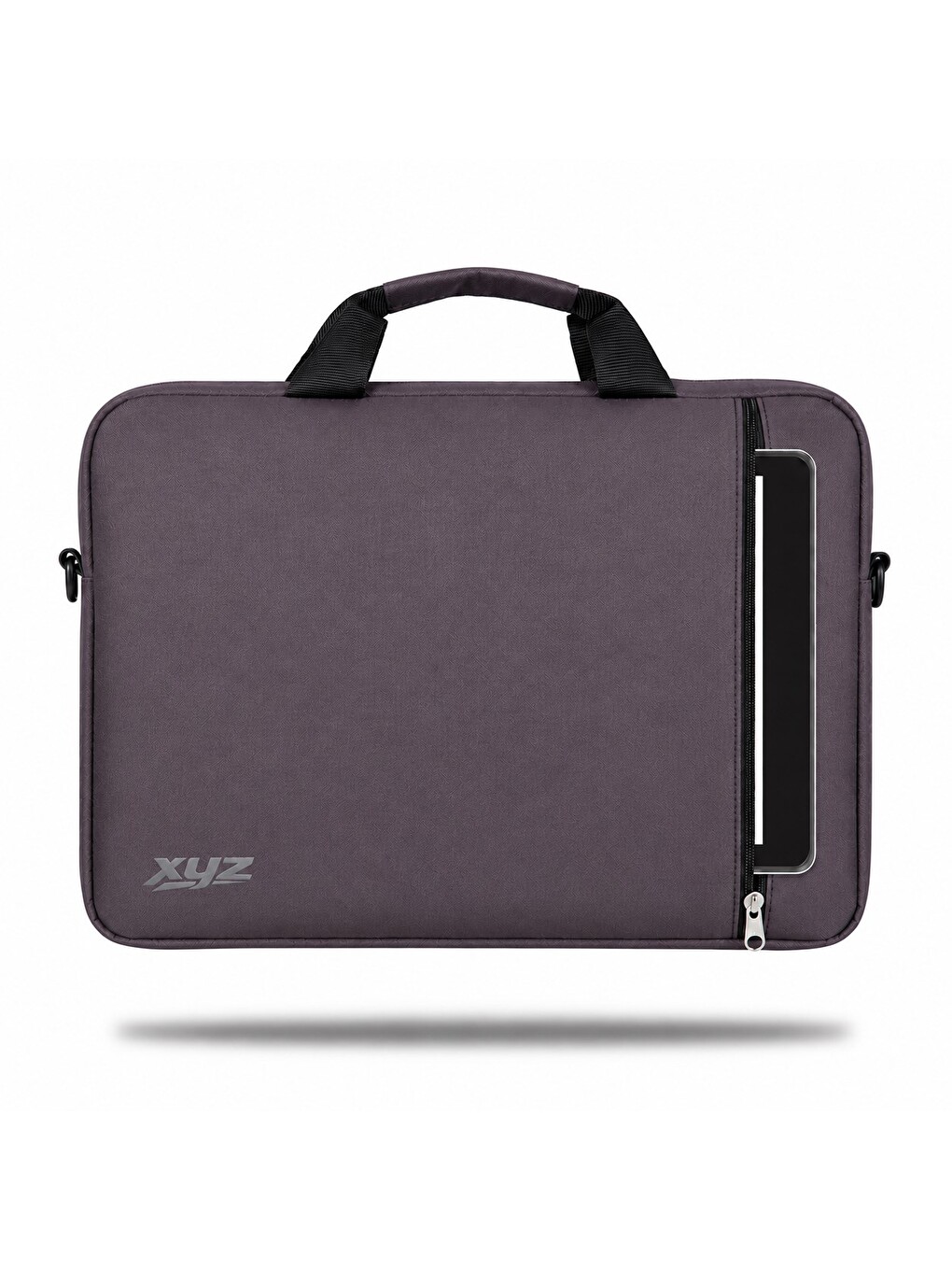 Xyz Serisi Xyz-t24 15.6 Uyumlu Unisex Macbook Laptop Notebook El Ve Omuz Çantası Gri-4