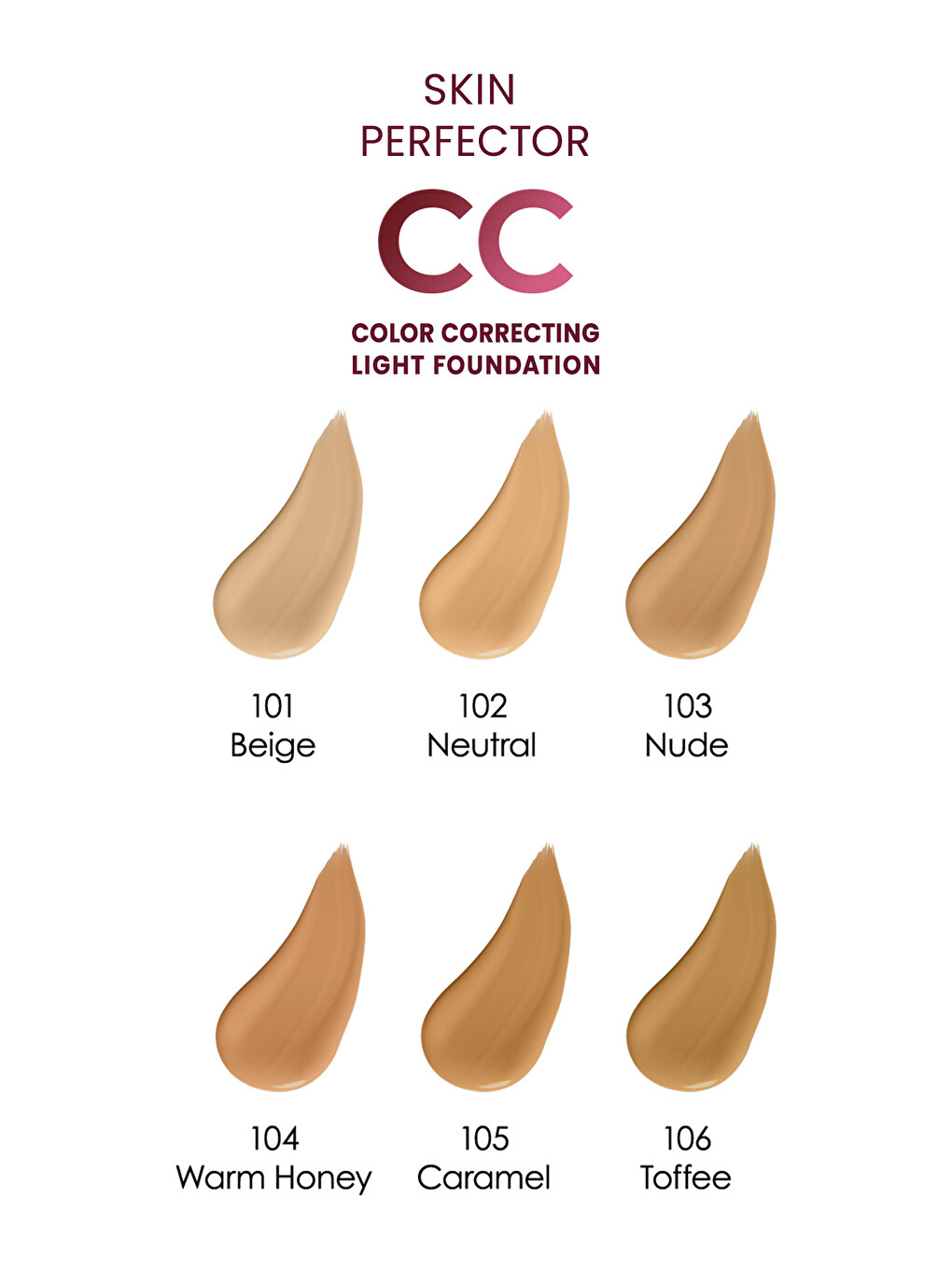 Skin Perfector Color Correcting Light Foundation - 104-7