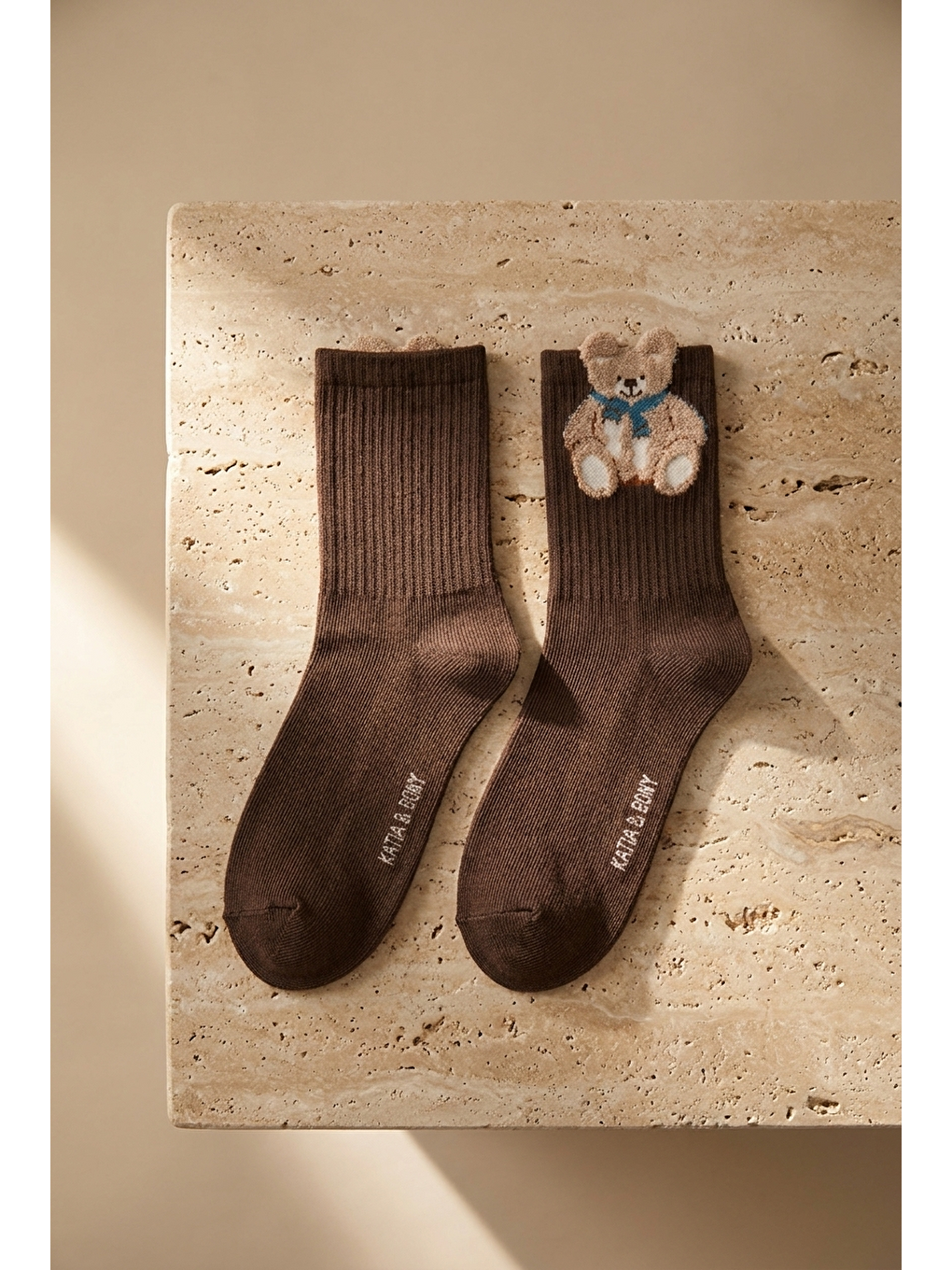 Kadın Teddy Soket Çorap Yeşil-2