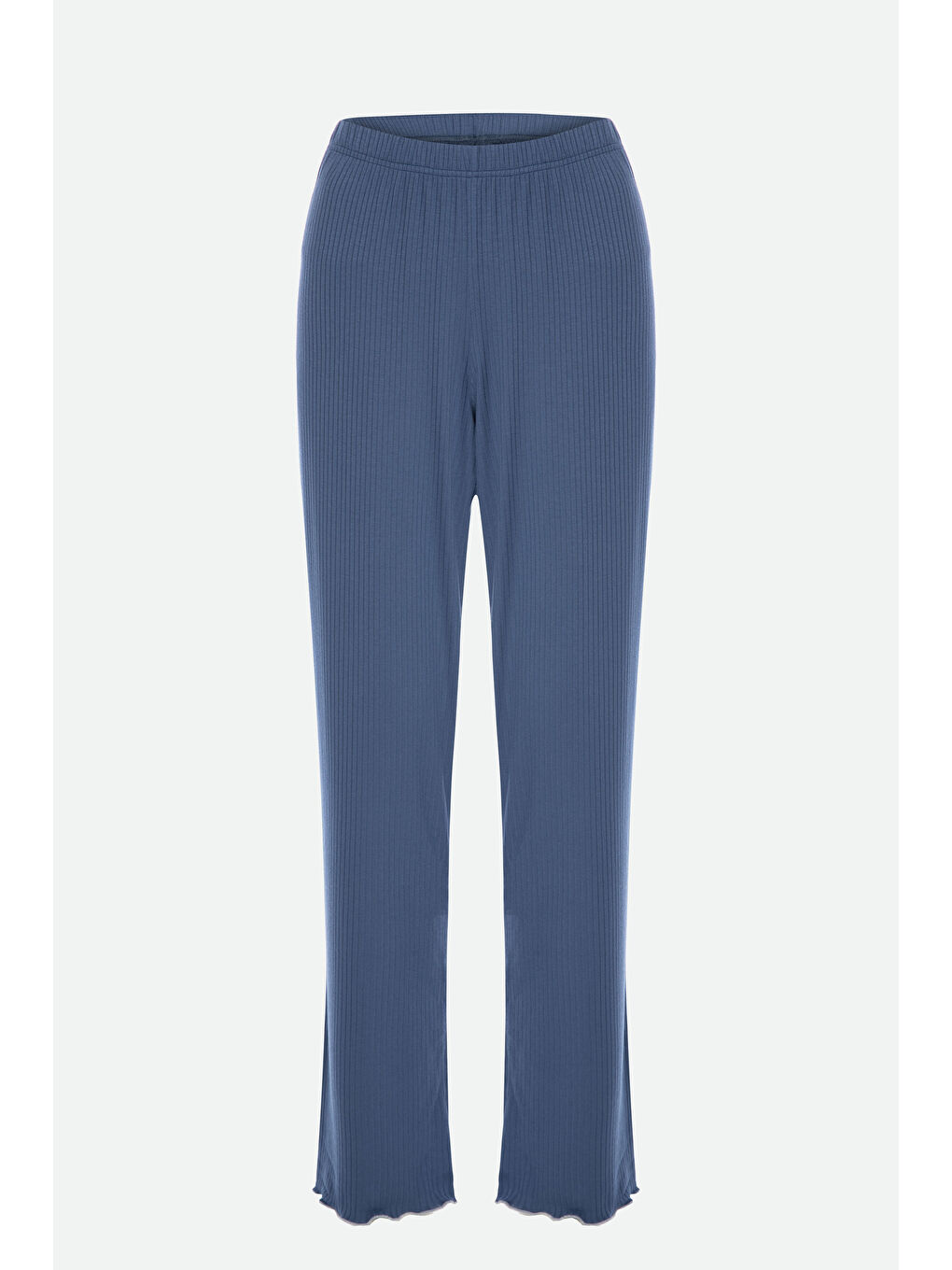 Yeşil Kadın Kısa Kollu Fiyonklu Fitilli Pijama Takımı-2