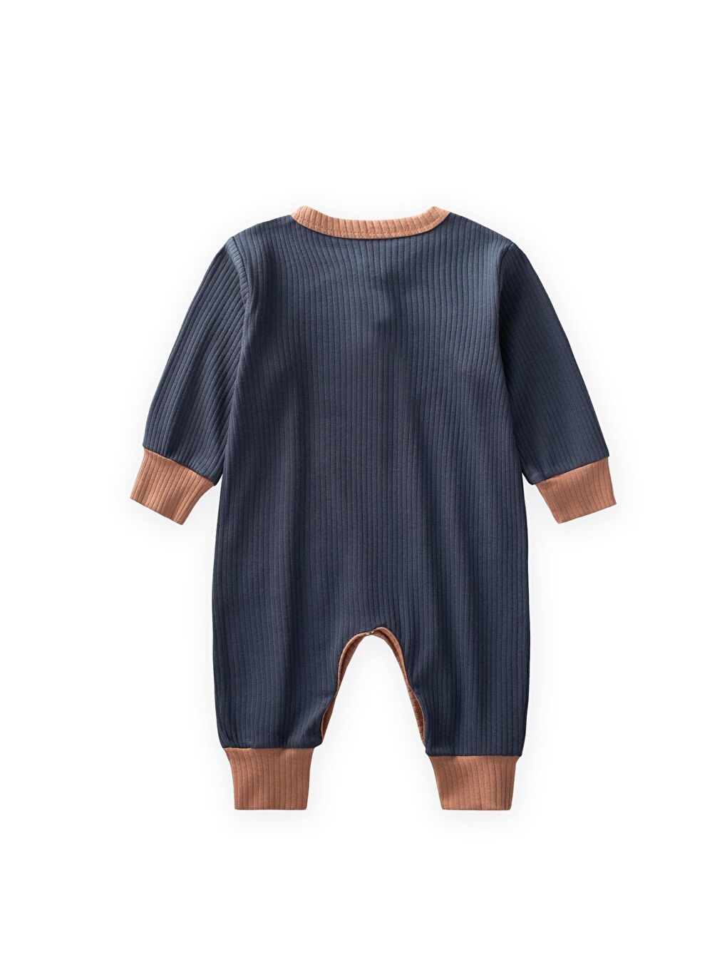 Biye Detaylı Tulum 0-2 Yaş Lacivert-1