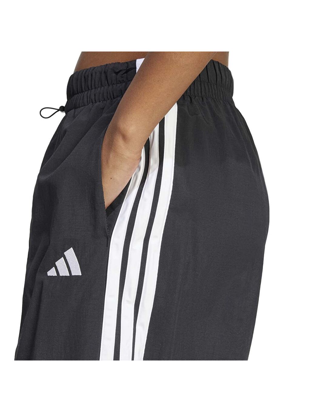 3-Stripes Woven Kadın Siyah Eşofman Altı-3