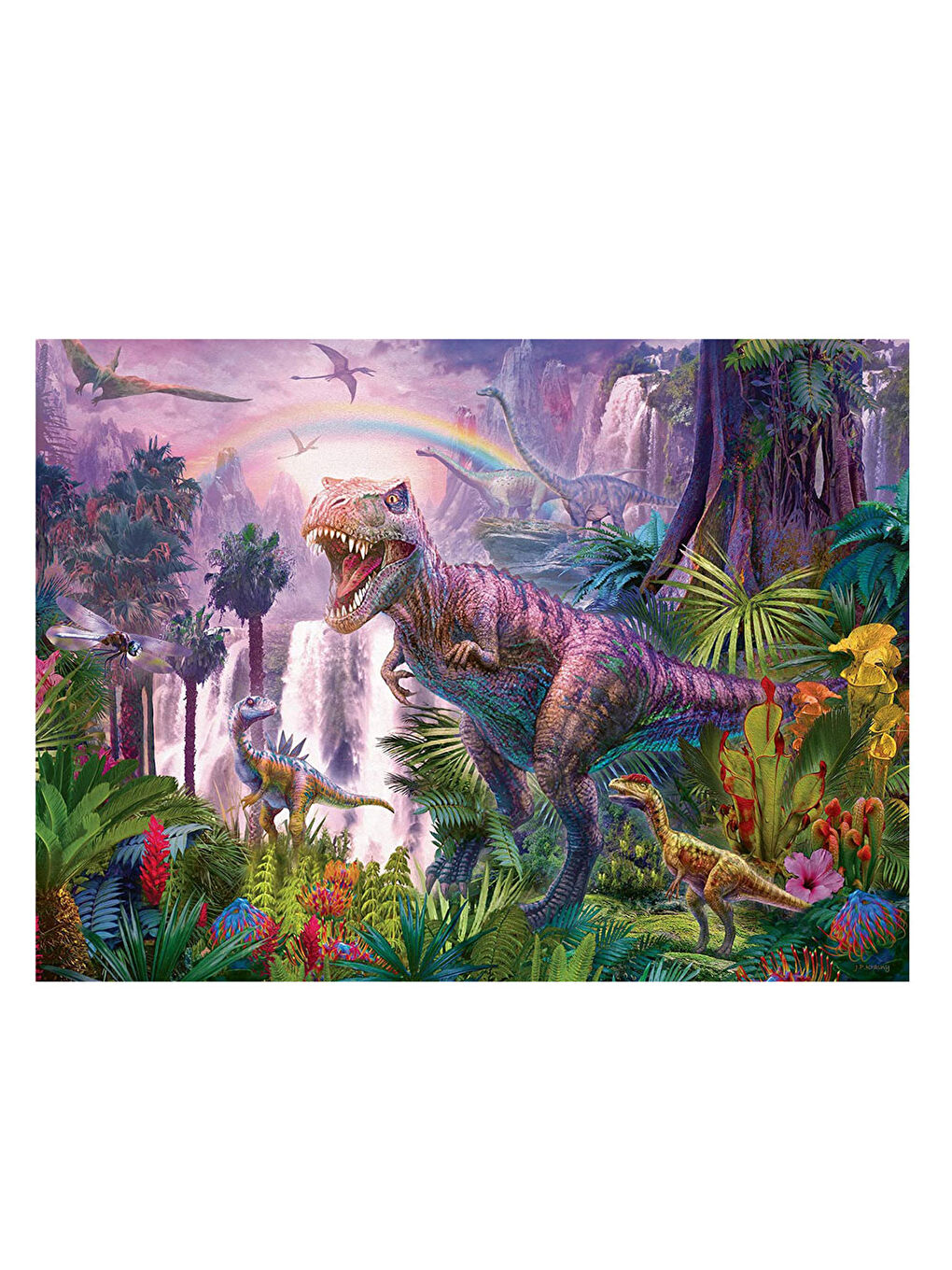 Puzzle 200 Parça Dinozorlar 128921-1