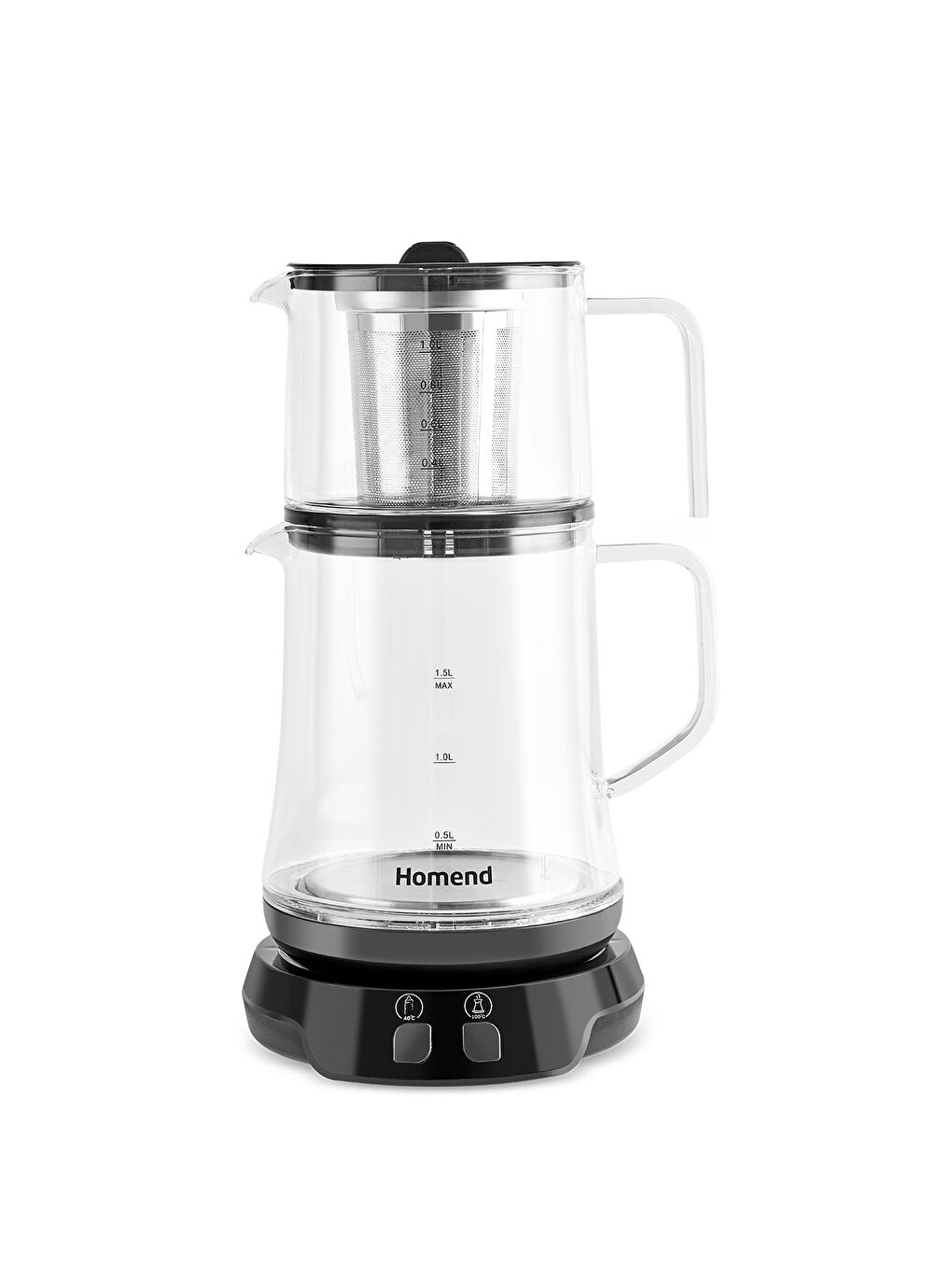 Royaltea 1758H Konuşan Çay Makinesi Siyah