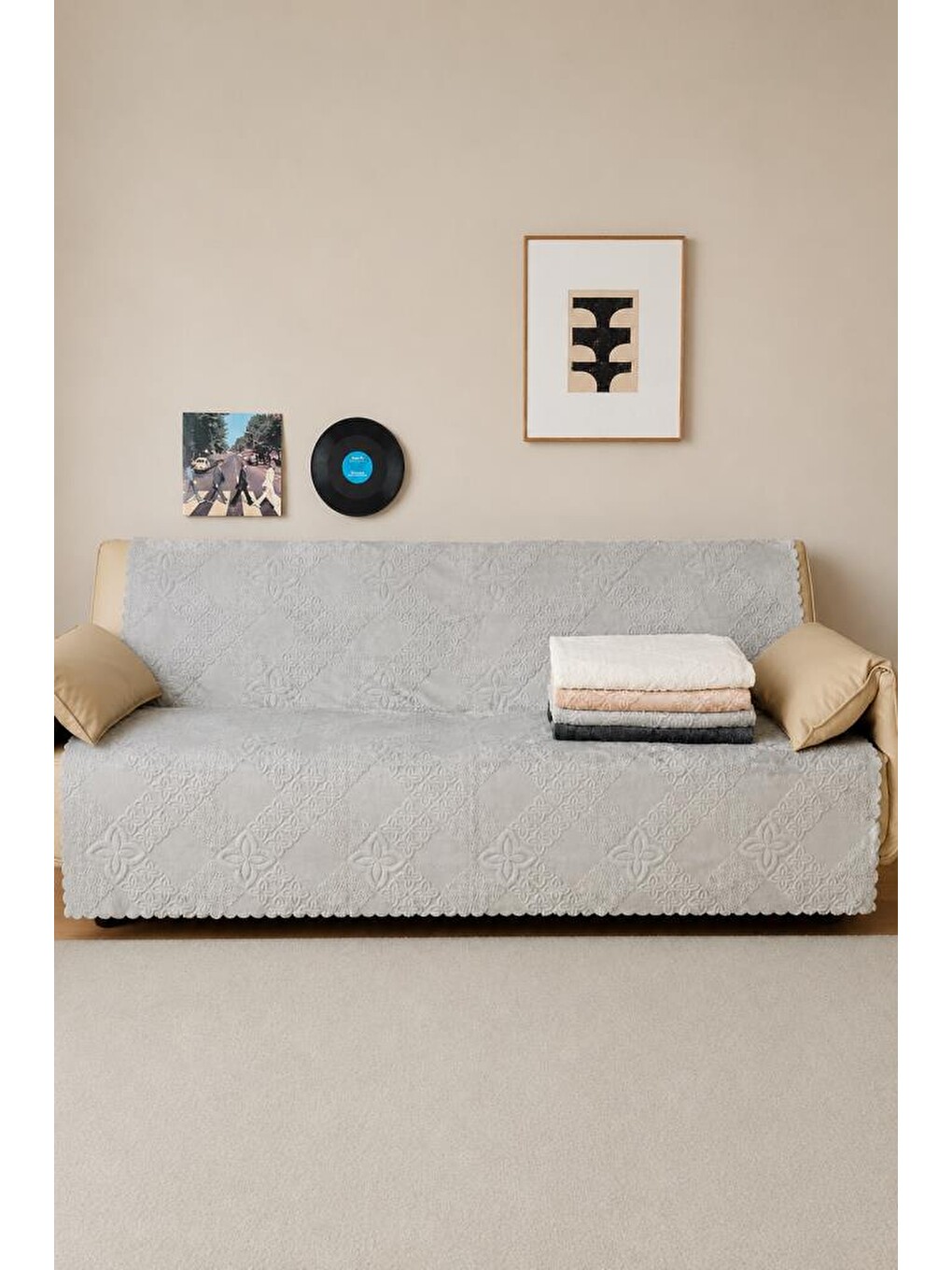 Focus Wellsoft Koltuk Örtüsü 170x210 Cm Gri