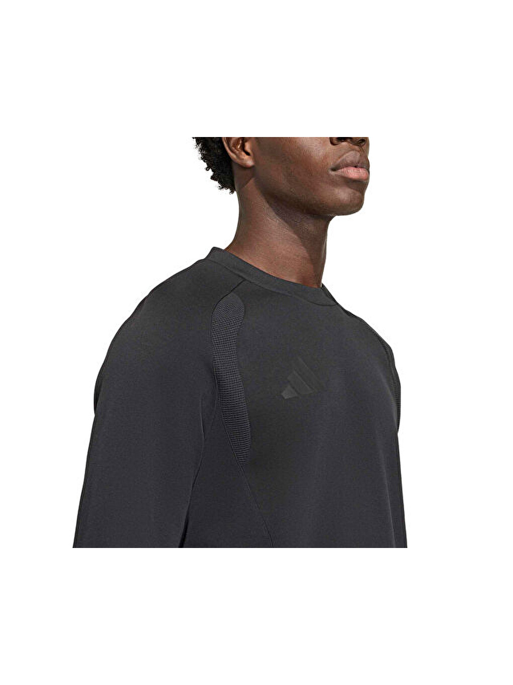Tt Crew Erkek Futbol Sweatshirts Jm5540 Siyah-2