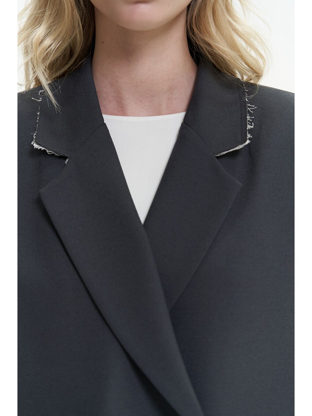 Letizia Antrasit Blazer-6