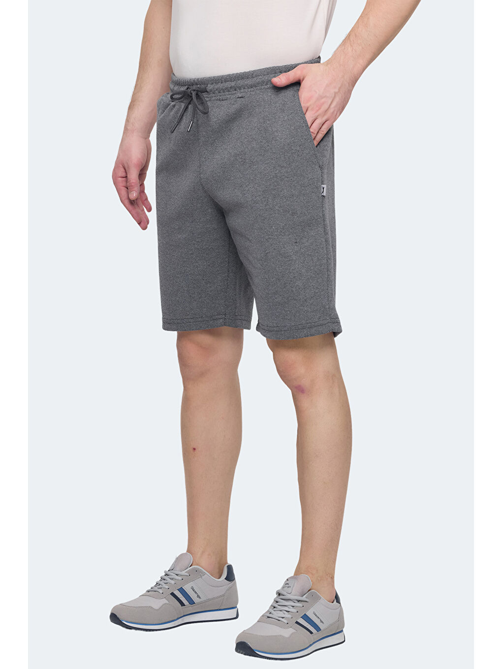 SLAZENGER NUKE I Erkek Şort Koyu Gri