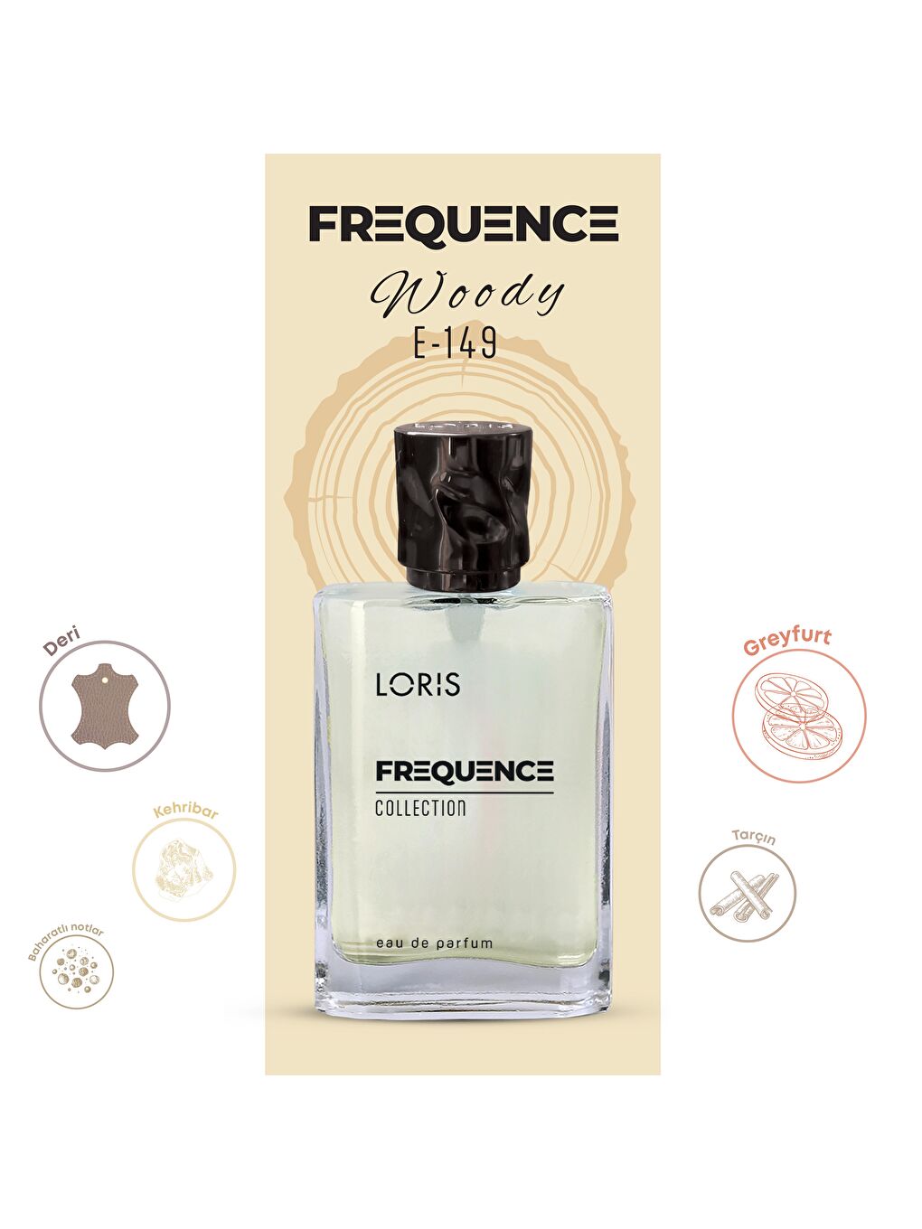 E-149 Frequence Erkek EDP Parfüm 50 ML-1