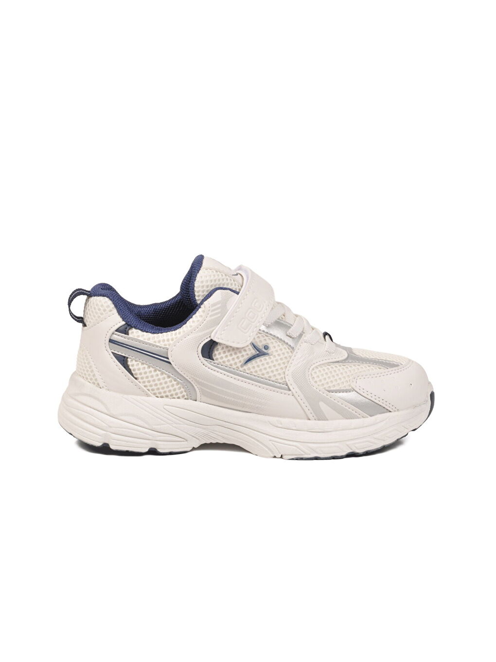 Beyaz Fileli Hafif Esnek Unisex Çocuk Spor Ayakkabı Terra F