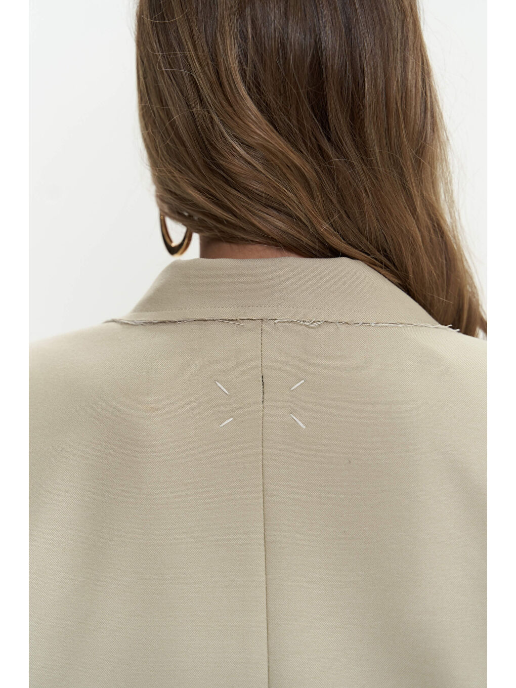 Yeşil Letizia Olive Green Blazer-6