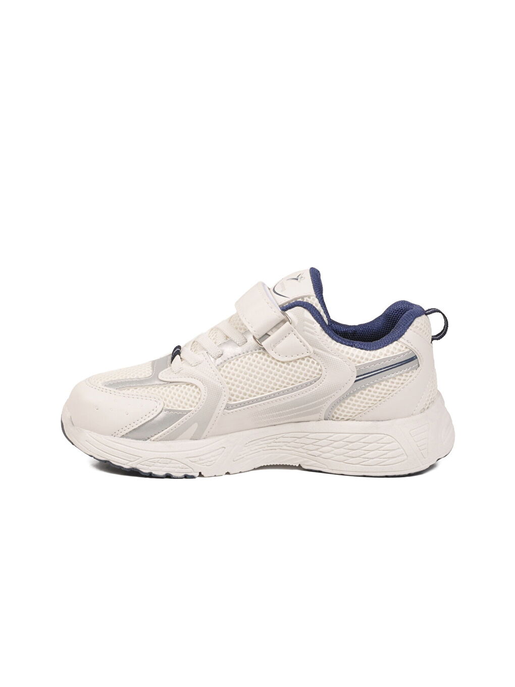 Beyaz Fileli Hafif Esnek Unisex Çocuk Spor Ayakkabı Terra F-3