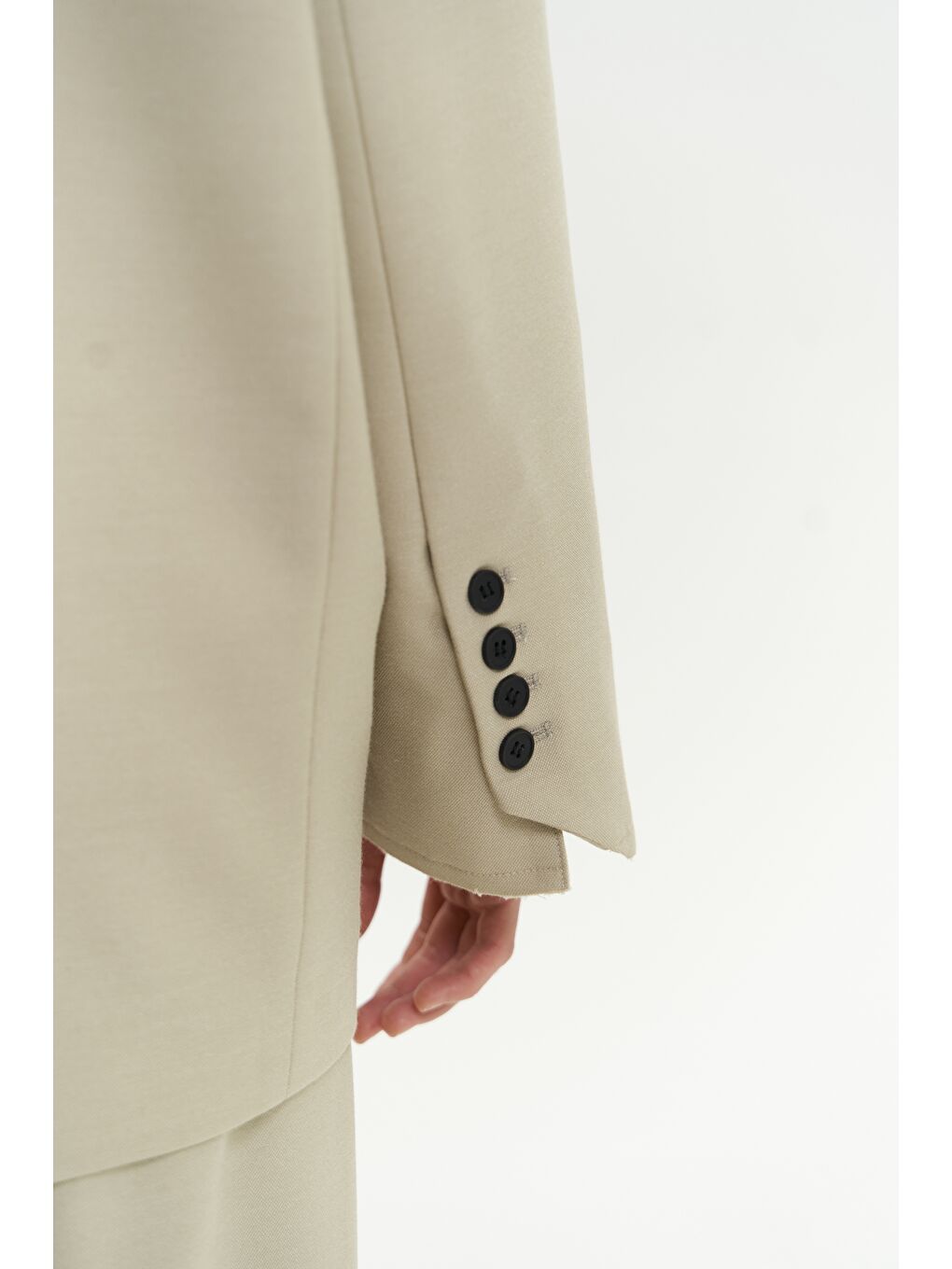 Yeşil Letizia Olive Green Blazer-7