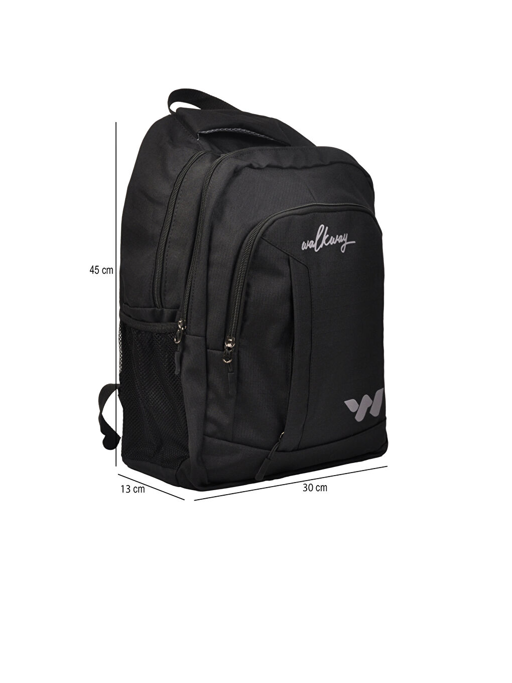 Siyah Füme Unisex Sırt Çantası Kupra