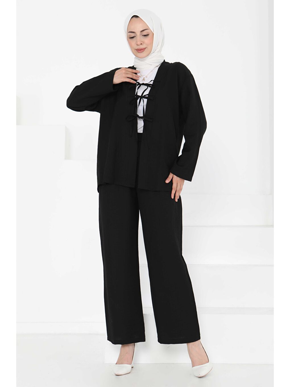 Ceket Pantolon Takım Siyah - 27257-4