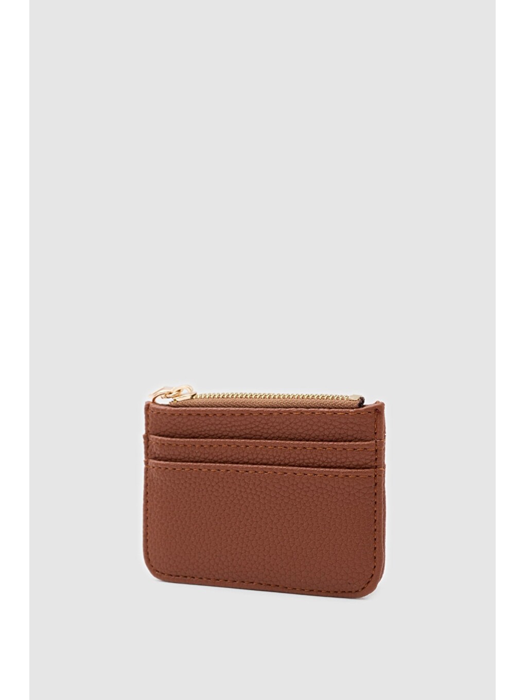 Yeşil Nook Fermuarlı Charm Kartlık Taba-2