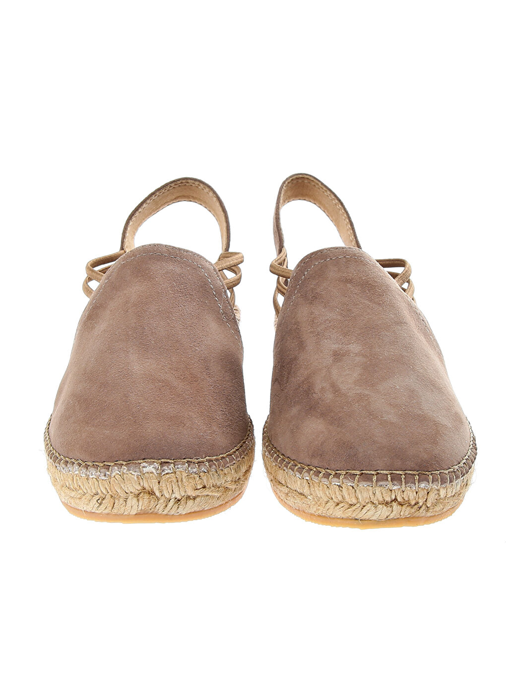 Kahverengi Kadın Sandalet Nuria Elastic Suede Taupe-3