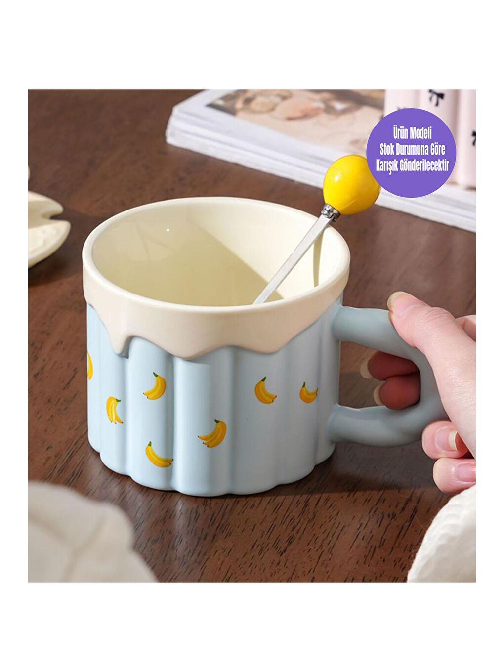 Karışık Tatlı Ayıcık Temalı Seramik Kupa-1