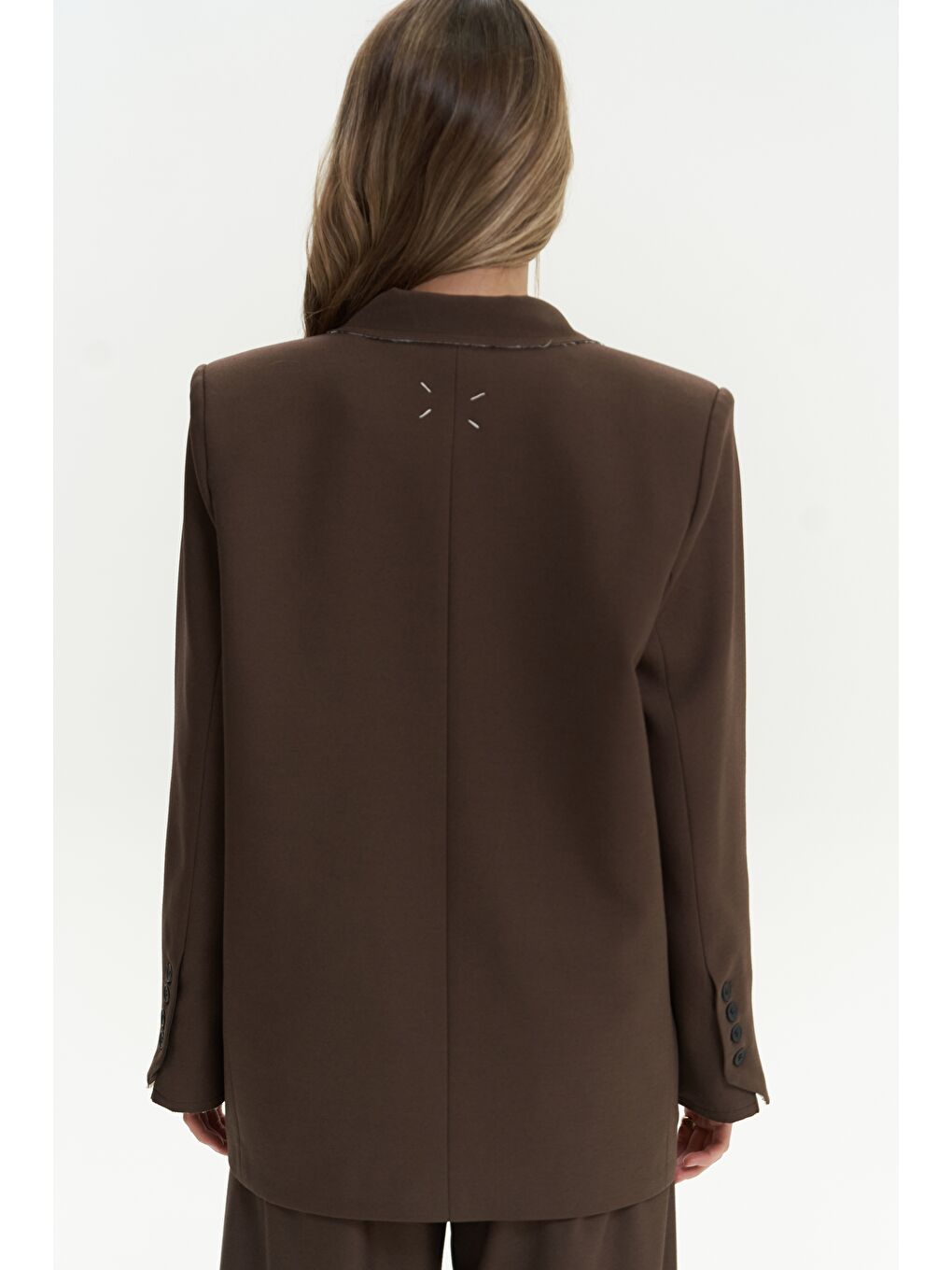 Kahverengi Letizia Kahve Blazer-4