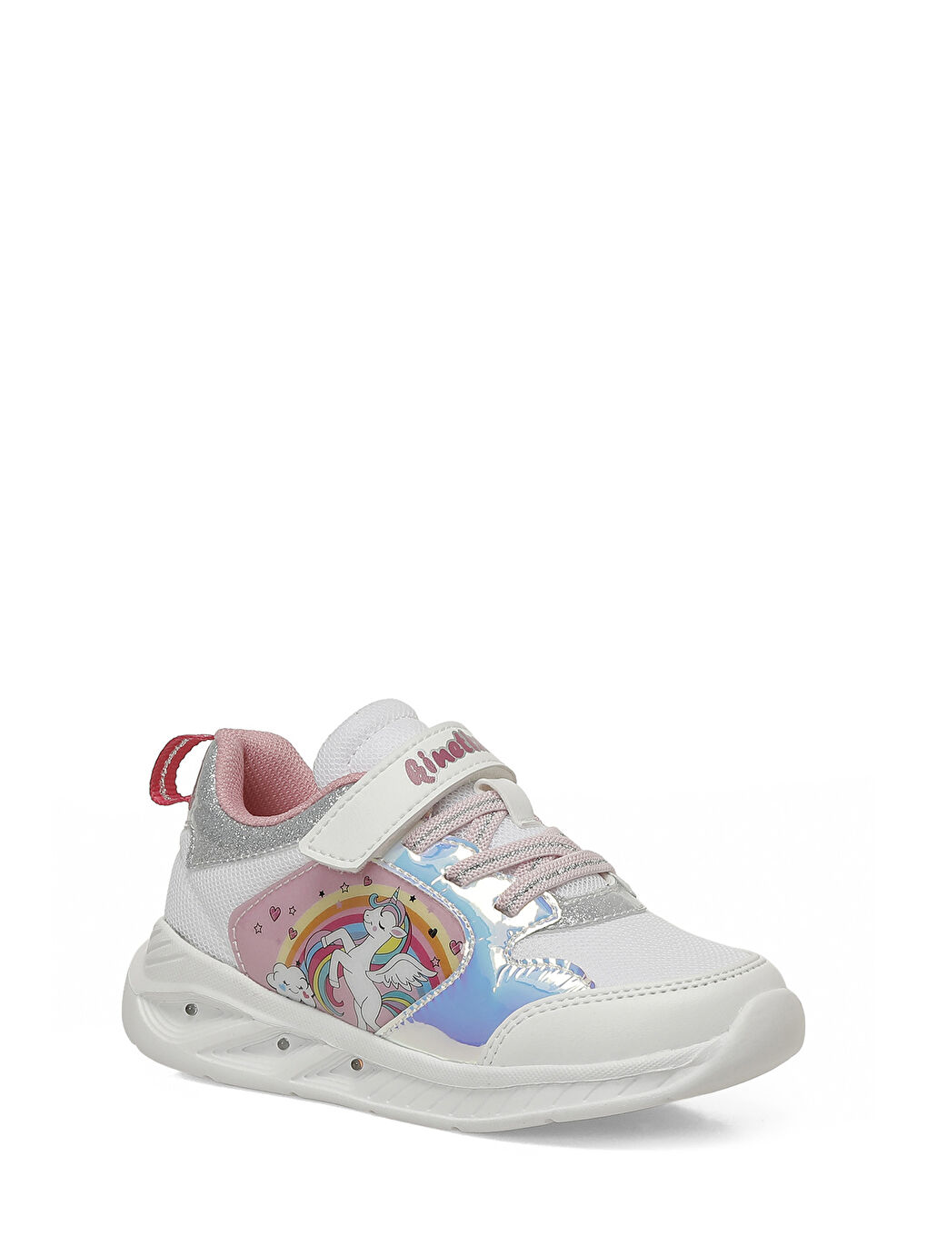 Yeşil MOSPOR P 6FX Beyaz Kız Çocuk Spor Ayakkabı-1