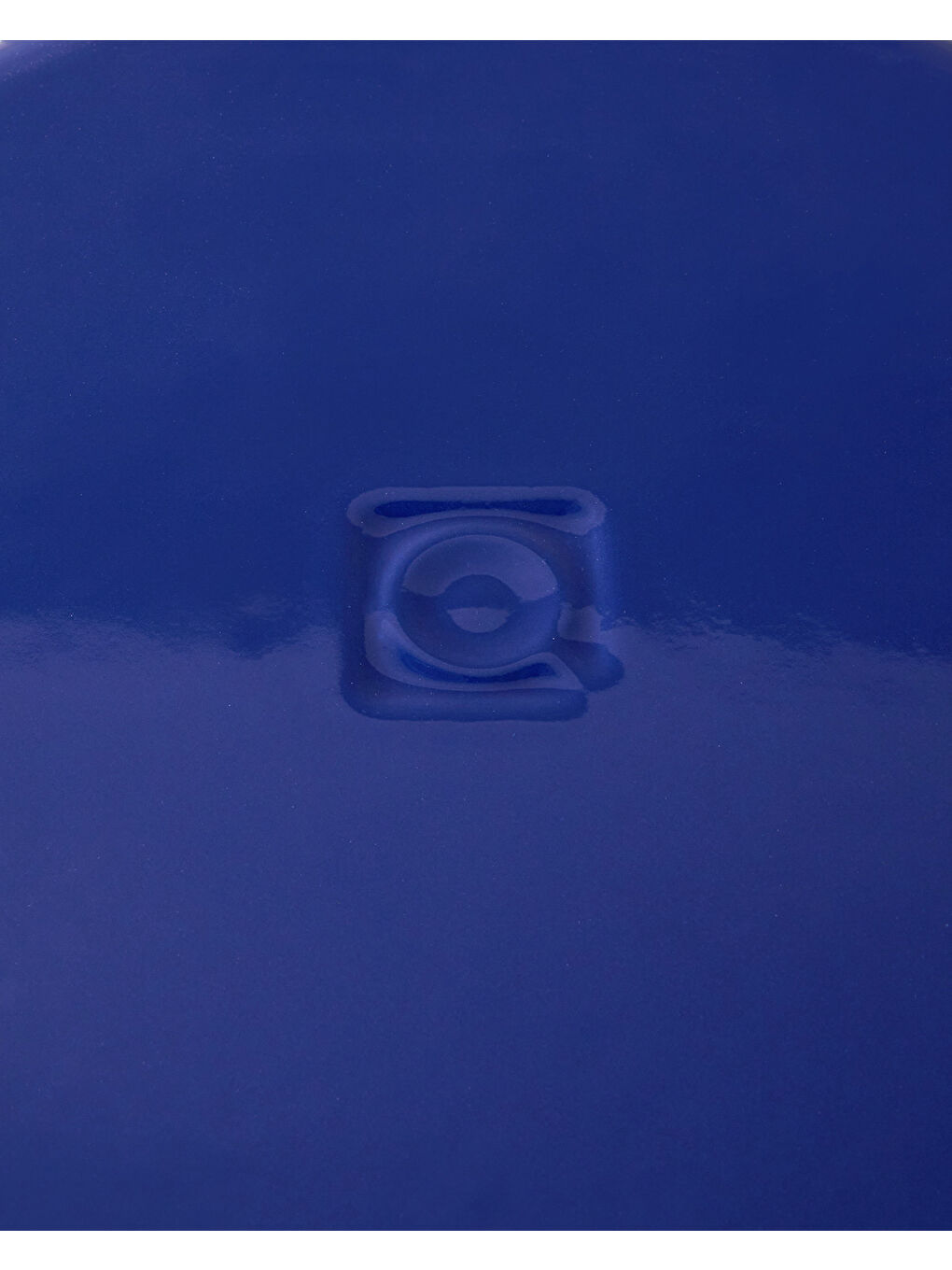 Demir Döküm Yuvarlak Tava 28 cm Mavi-3