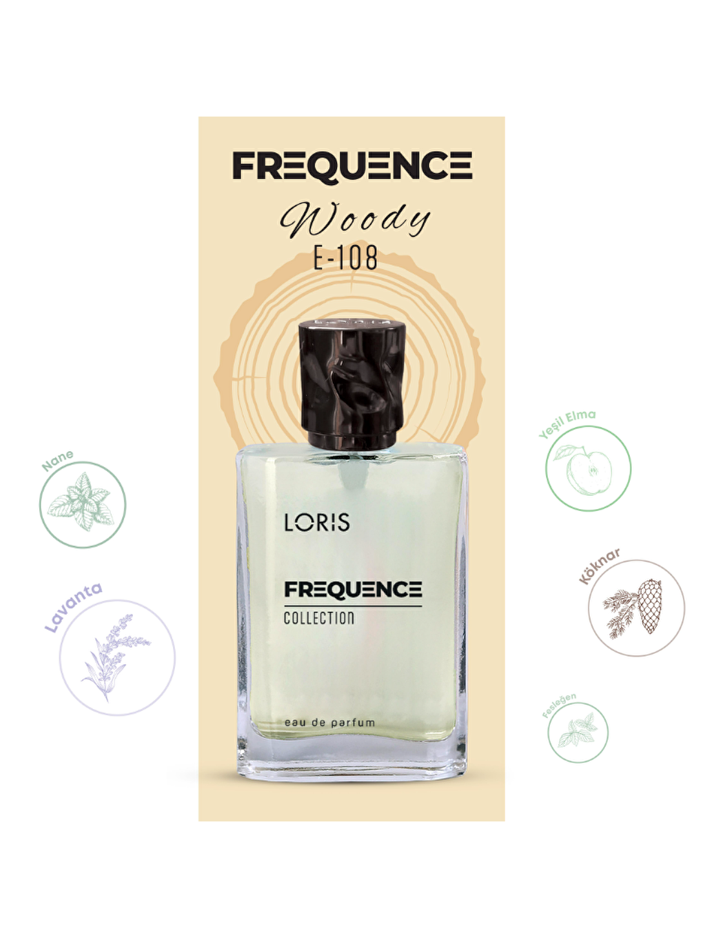 E-108 Frequence Erkek EDP Parfüm 50 Ml-1