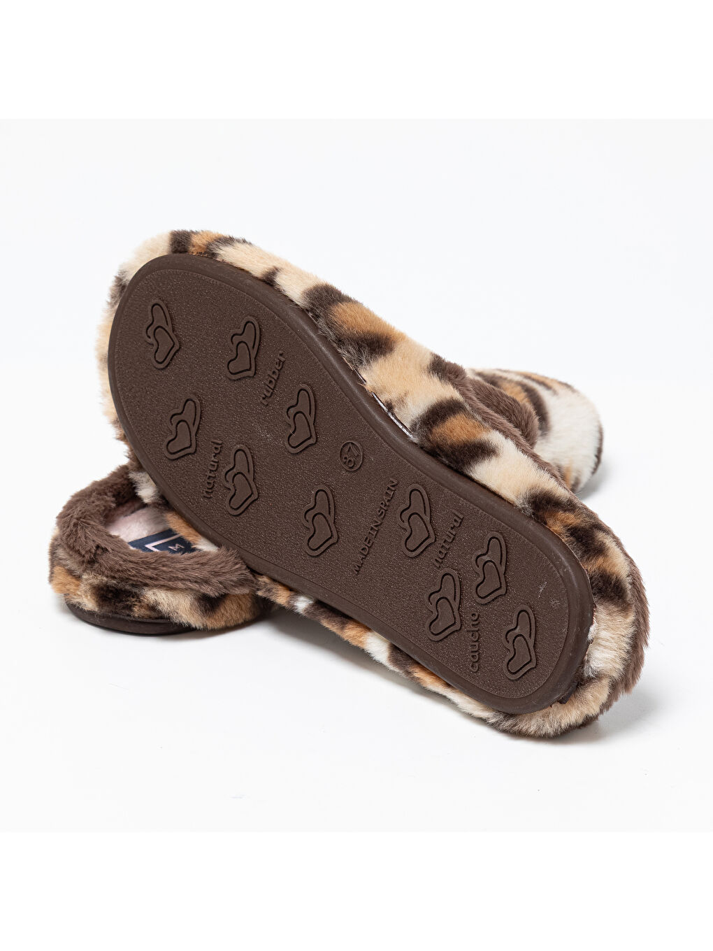 Karışık Kadın Ev Terliği ANAI146-MK LEOPARDO Camel-4