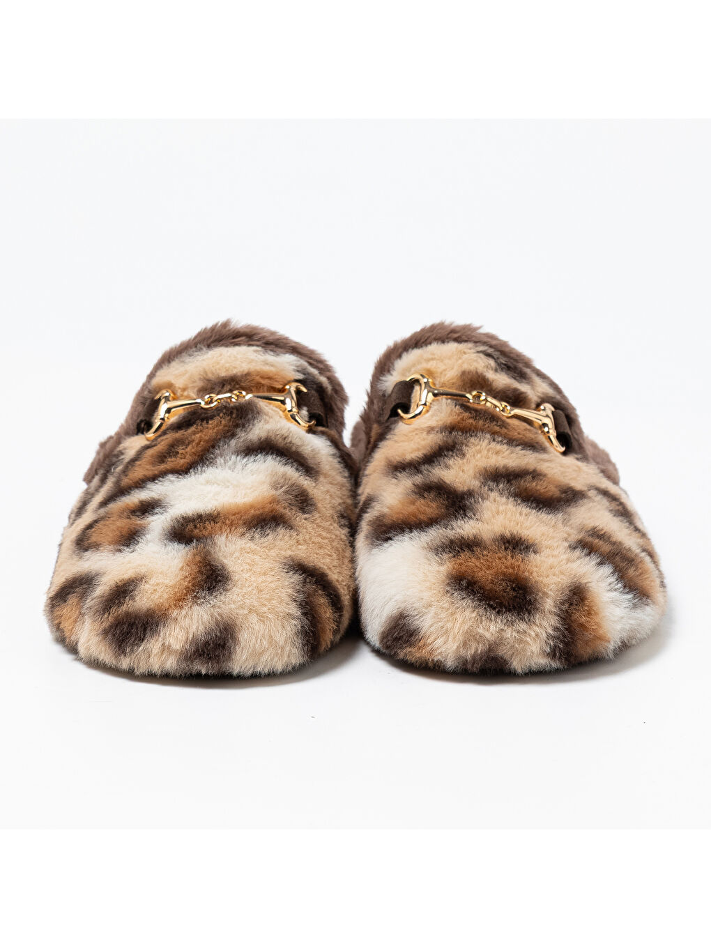 Karışık Kadın Ev Terliği ANAI146-MK LEOPARDO Camel-5