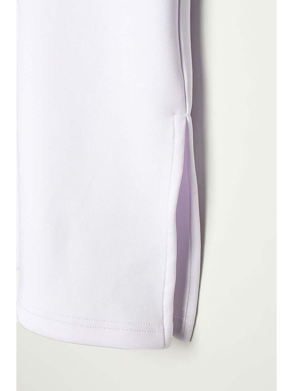 Beyaz-Kolları Deri Garnili Scuba Tunik-4