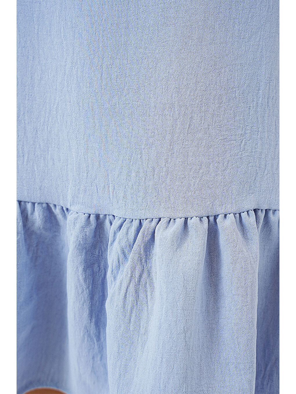 Kadın Ayrobin Mini Etek 8054 - Mavi-5