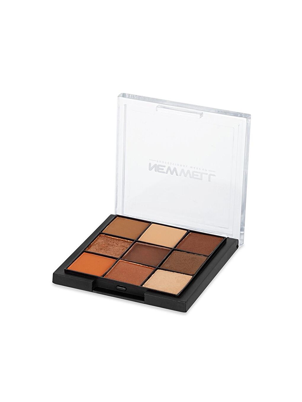 New Well Kahverengi-Turuncu Eyeshadow Palette 9 Colours No 01 - 1