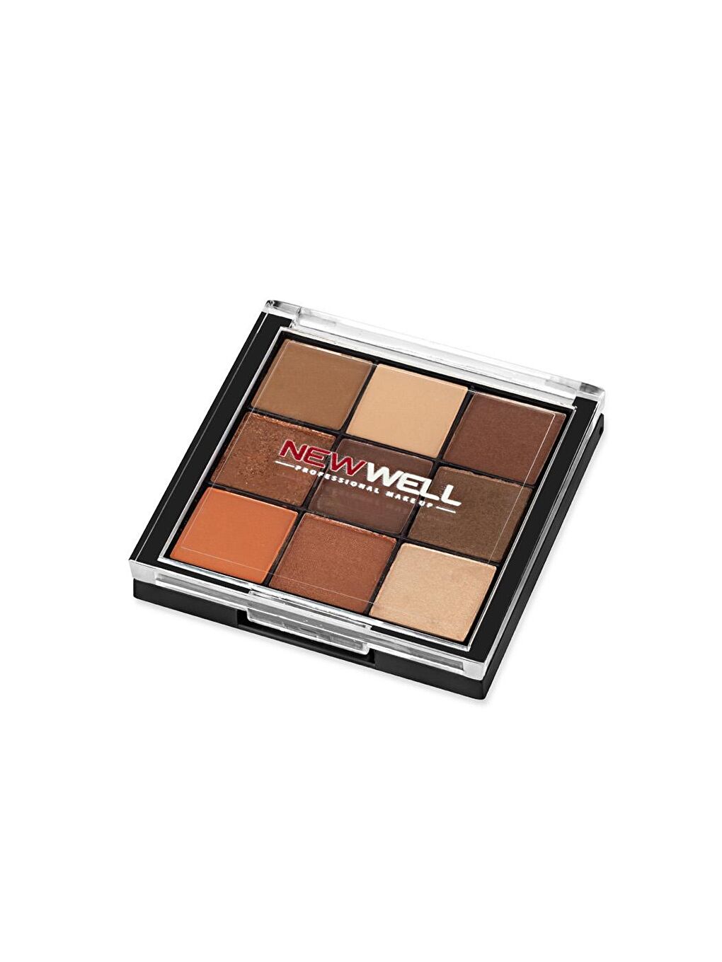 New Well Kahverengi-Turuncu Eyeshadow Palette 9 Colours No 01 - 2